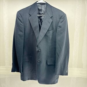 38R Hart Schaffner Marx Mens Recent 2 Button Wool Blazer Sport Coat Gray Striped